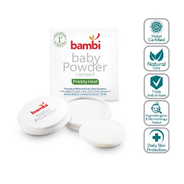 BAMBI Baby Compact Powder Prickly Heat 40gr