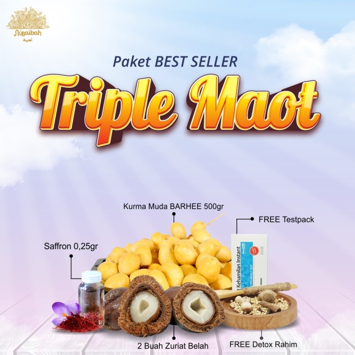

Kurma Muda Best Seller Triple Maot