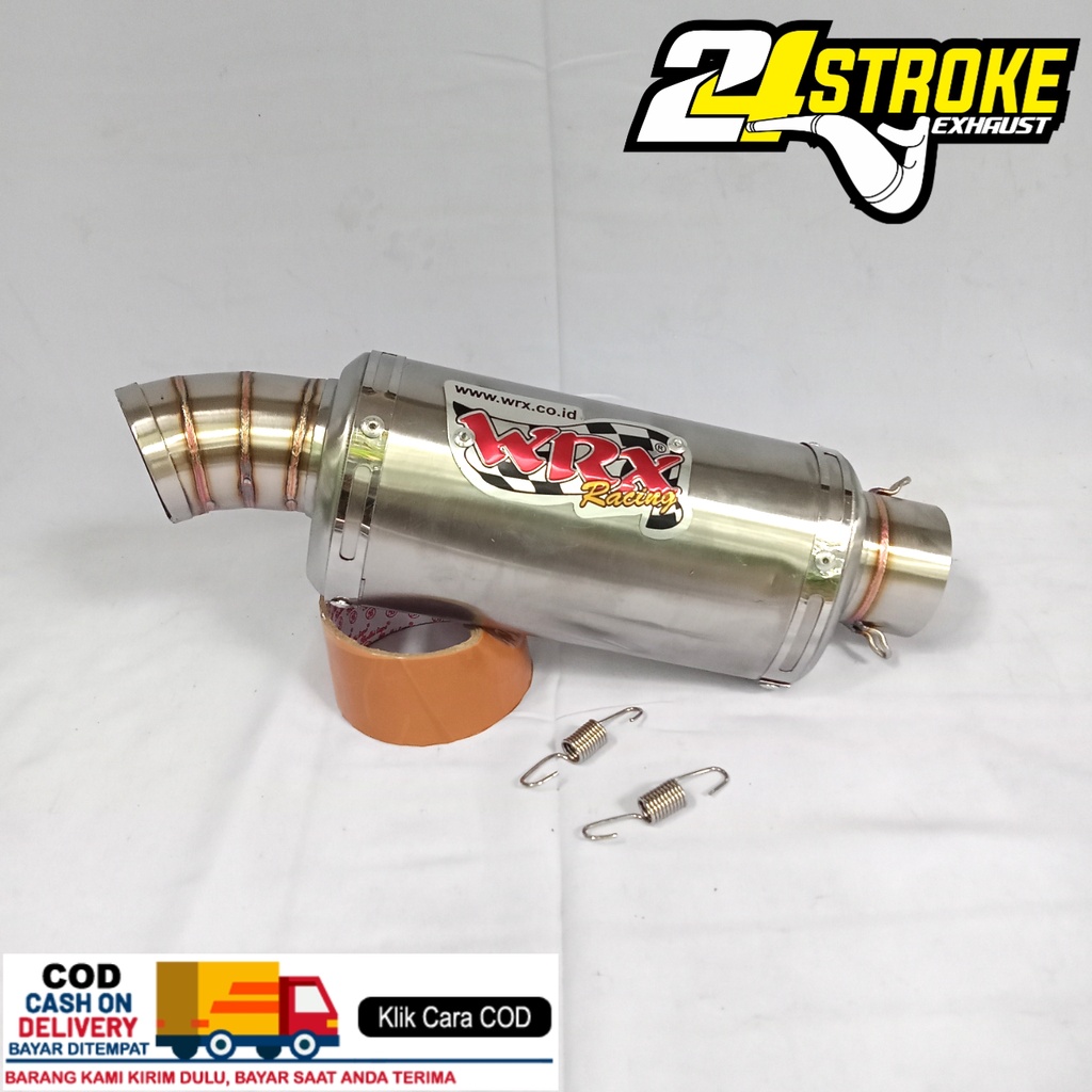 Silincer Knalpot WRX Oval Inlet 50 mm / Silincer WRX Oval Inlet 50 mm / Silincer WRX Silincer Only /