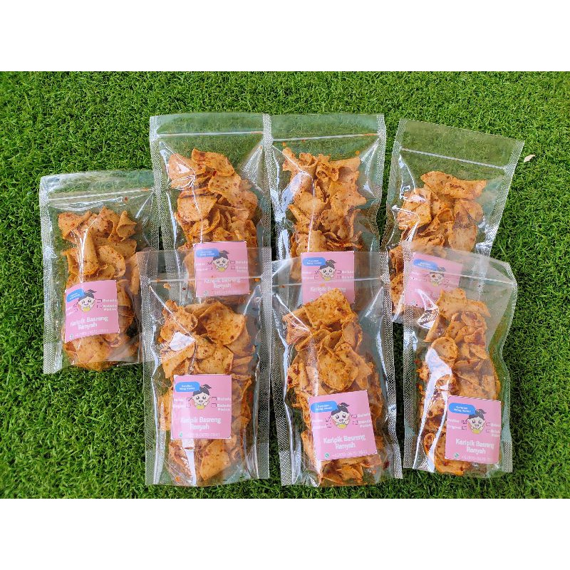 

Keripik Basreng tipis renyah "Neng Nanas