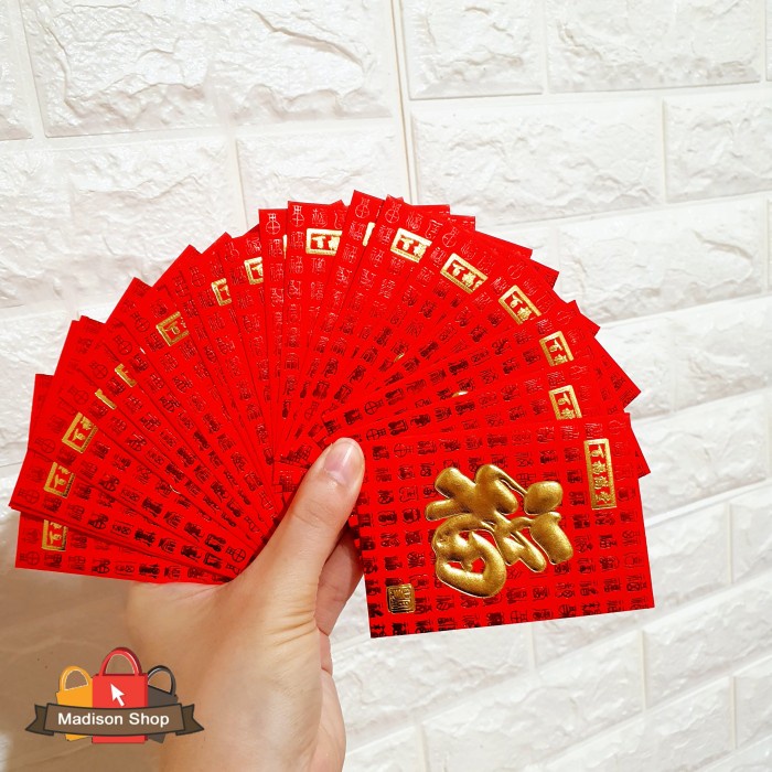 

Menyurat-Surat- Angpao Fu Box Murah Angpao Kawin Imlek Ampau Imlek Netral Kecil Pendek - No 1