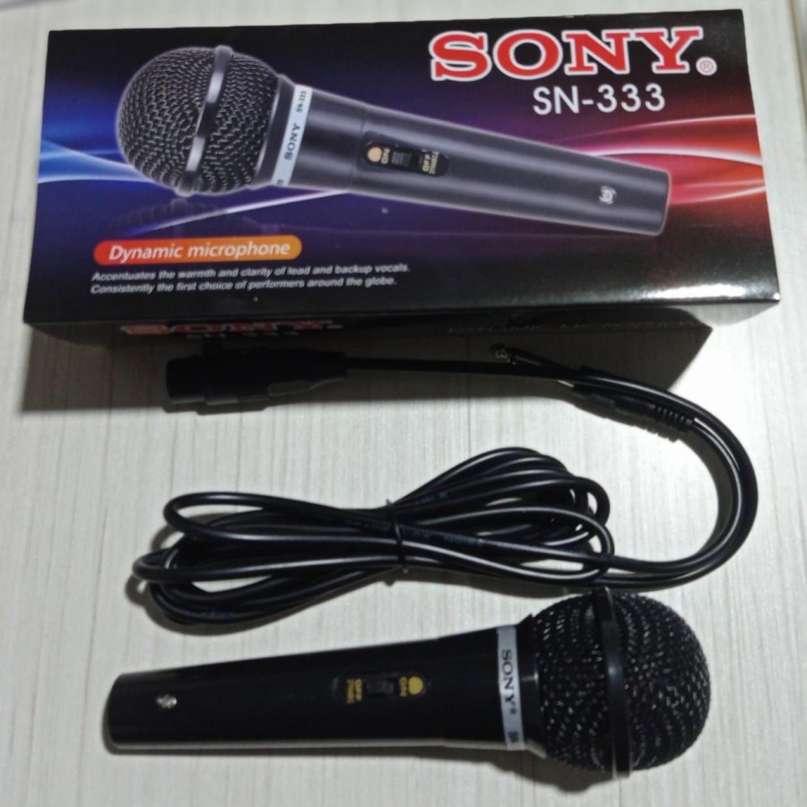 Mic Kabel Fleco Tipe F 217 Microfon Dinamik Murah / Speaker Spiker Bluetooth Blutut Karaoke Karoke F