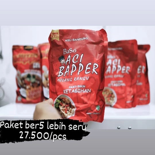 

⭐ COD ⭐ baso aci bapper paket berlima