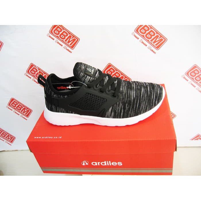 ARDILES ELDORA - SEPATU WANITA SANTAI- KERJA- RUNNING - Hitam