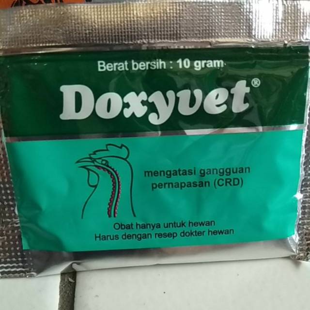 Doxyvet obat ngorok pilek ayam pernapasan CRD-MEDION