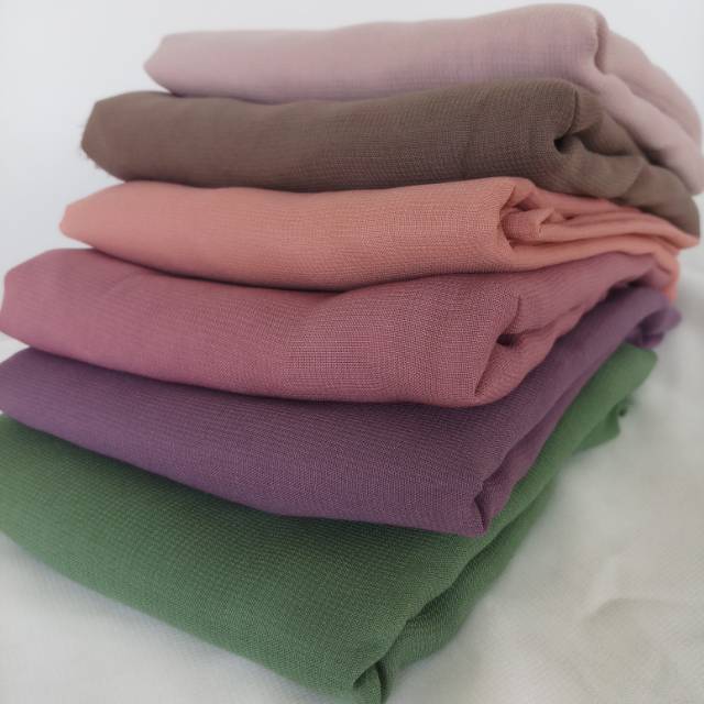 Jilbab Segi Empat Double Hycon Bella Square Poton Polycotton Shopee Indonesia