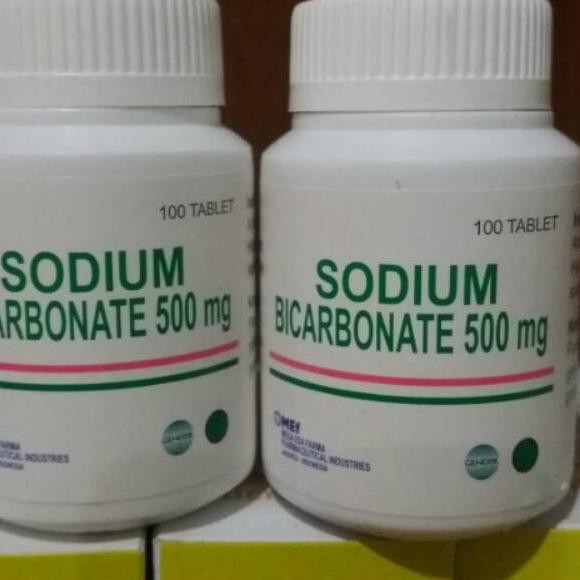 KMM Sodium Bicarbonate 500mg ( Bicnat ) isi 100 tablet HL QK AMR