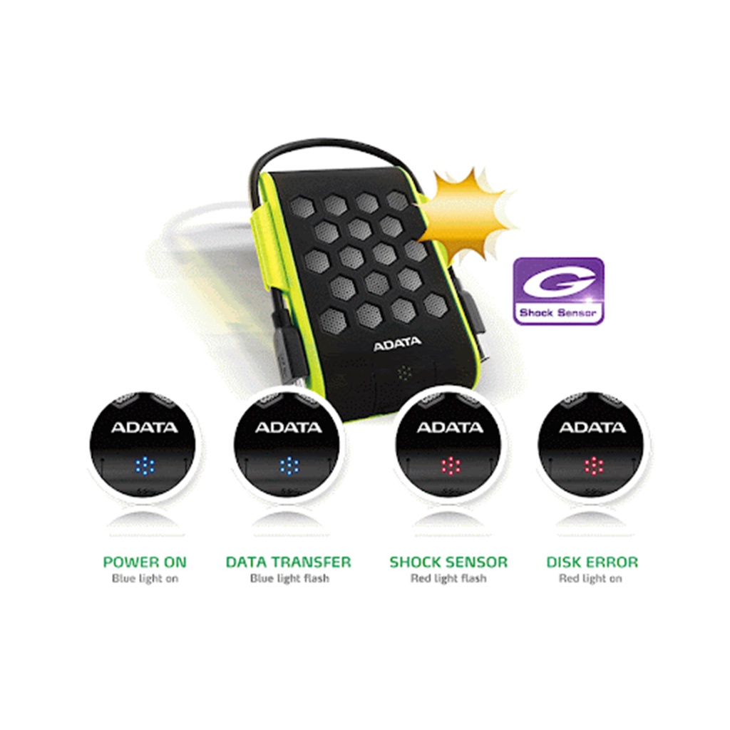 Hardisk External Adata HD720 1TB Antishock Harddisk Eksternal USB 3.0