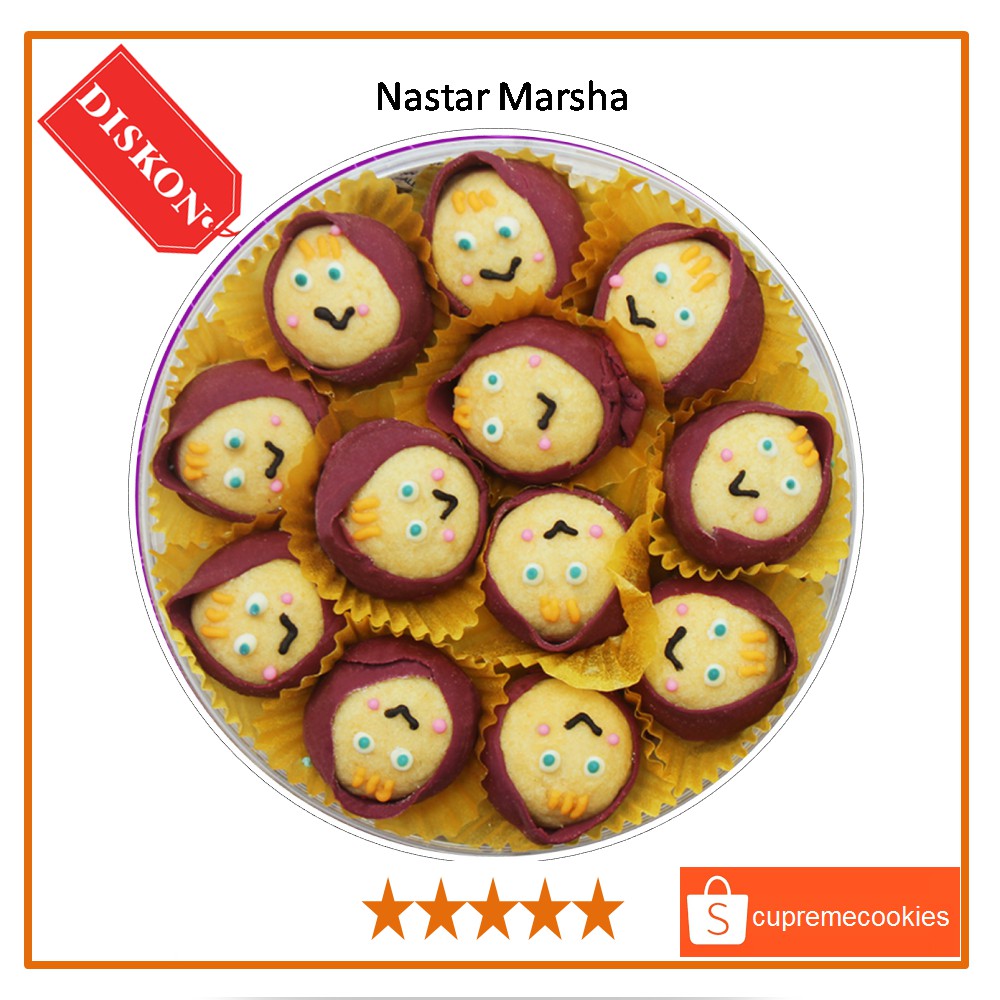 

Kue Kering Nastar Karakter Marsha | Cupreme Cookies