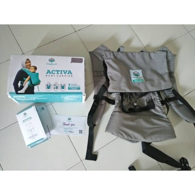 Preloved SSC gendongan Adjustable Activa Bayiku