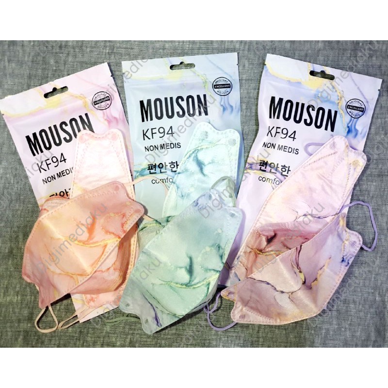 Masker Mouson Christmas Mouson Natal Masker Mouson KF94 Motif