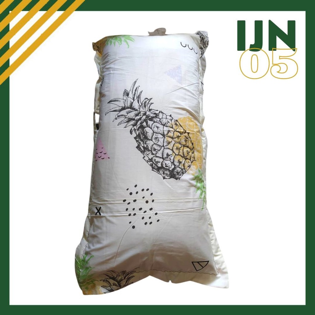 BANTAL CINTA JUMBO UKURAN 50x100 KATUN JEPANG HALUS PIGURA BORDIR