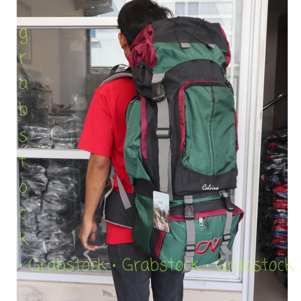 Carrier Tas Hiking Camping 80L Premium Super Besar iu83