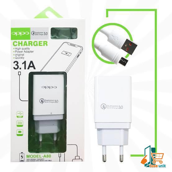 BM048 A80 Cashan Cashan OPPO 3Amper QUALCOM micro fast Charging Anti meledak A3S A5S F9 F11 F5 F7 CS2581