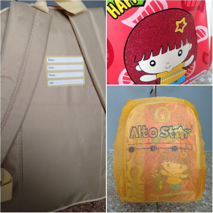 Tas Ransel Sekolah Alto Star Original Happy Pet