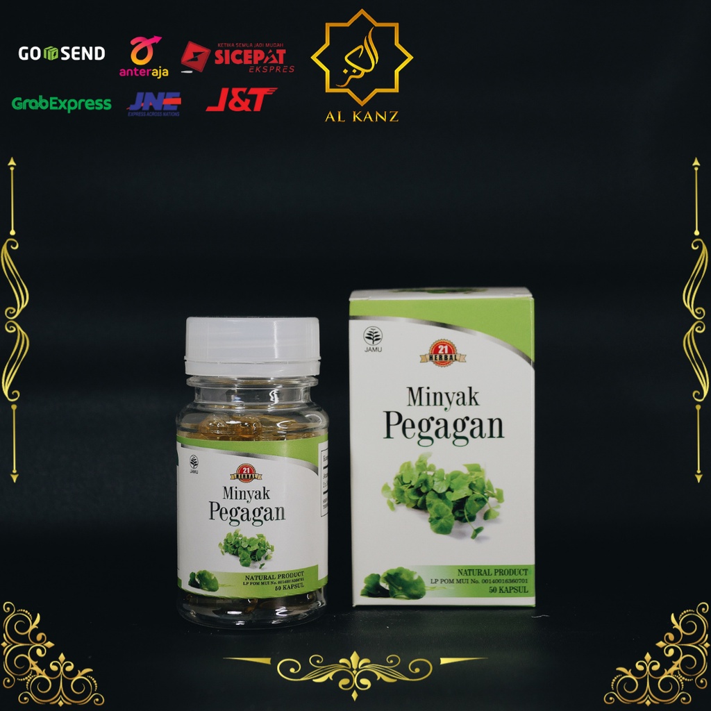 Kapsul Minyak Pegagan Original Sumber Nutrisi Otak Herbal 21