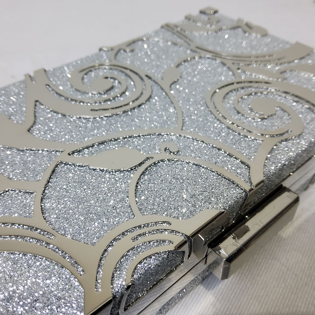 FARNELL - Model Baru! Clutch Farnell Tas Pesta Kondangan Wanita Diamond AL152 Cantik Elegan