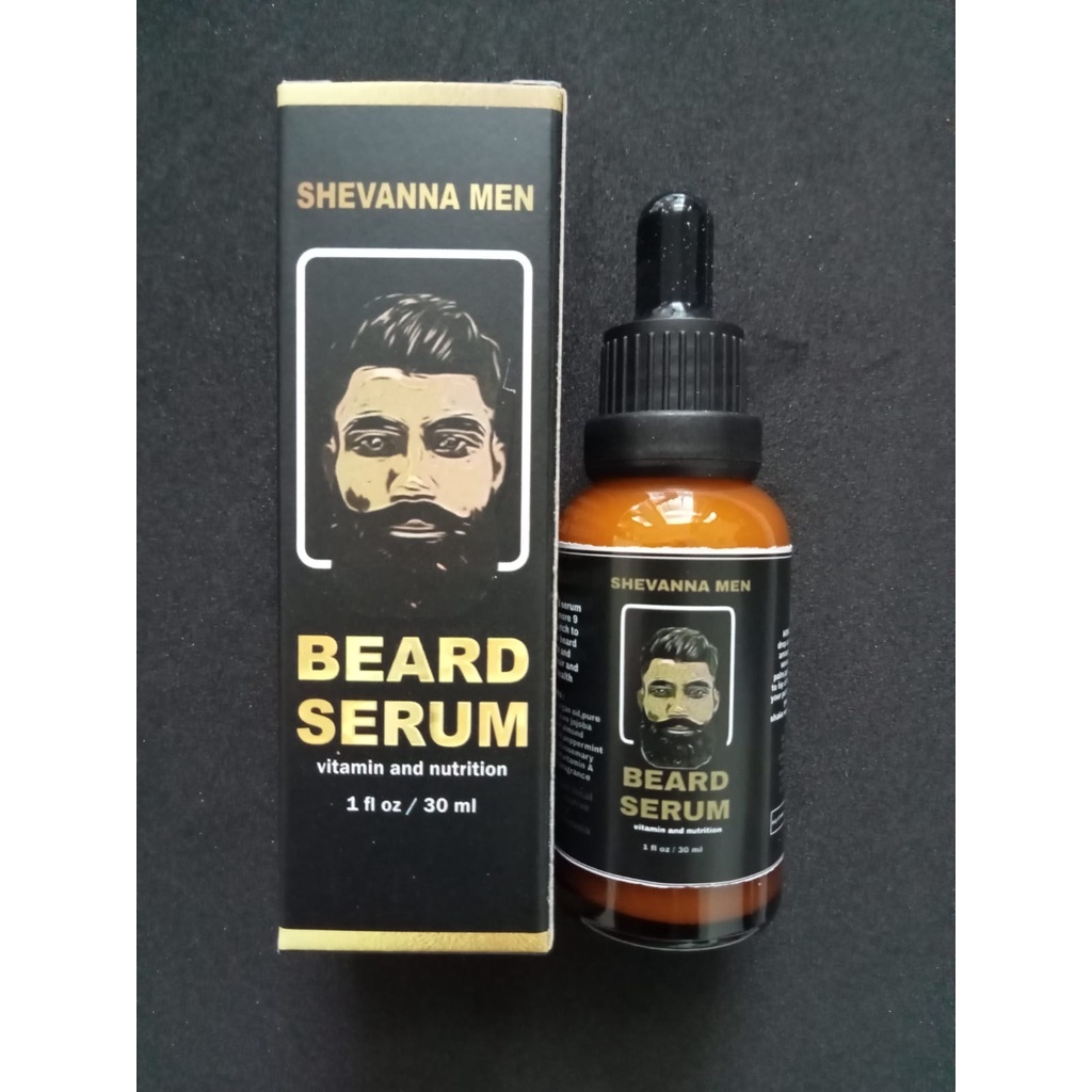 Beard serum obat penumbuh jenggot brewok jambang alis dan rambut