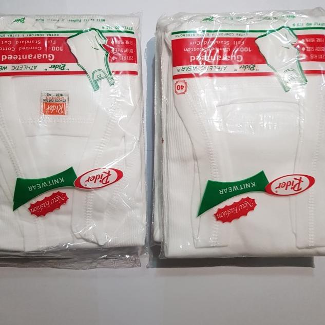 Singlet Pria Rider/Kaos Kutang Ukuran Besar 38,40.42 ORI - 38