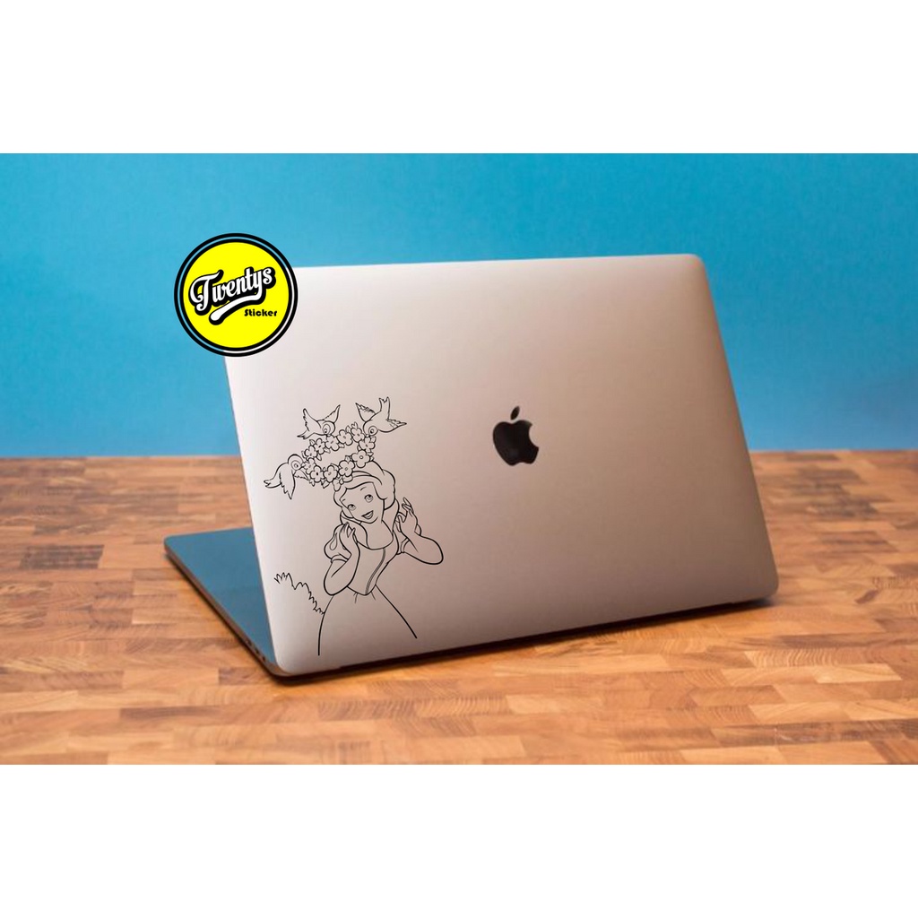 

STIKER LAPTOP STIKER SNOW WHITE 8 AKSESORIS LAPTOP CUTTING STICKER