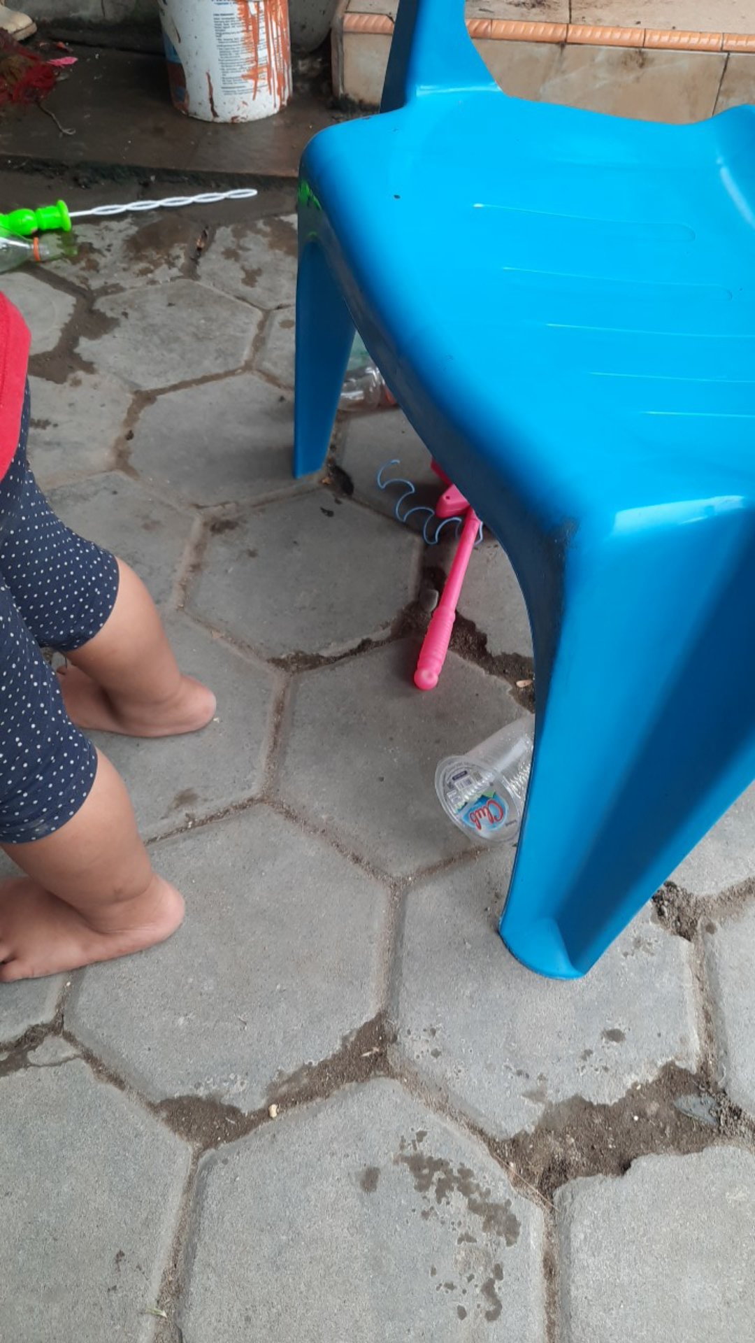 Batik Tunik Shibori Jumputan Terbaru Size S-3l / Hrb026 Yelbor Navbor / Biru Putih / Original..