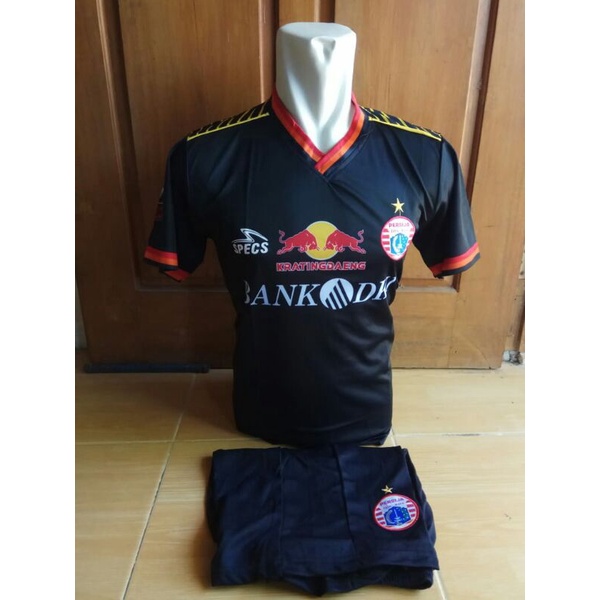setelan jersey sepak bola liga indonesia PERSIJA Jakarta perinting kaos baju olahraga dewasa