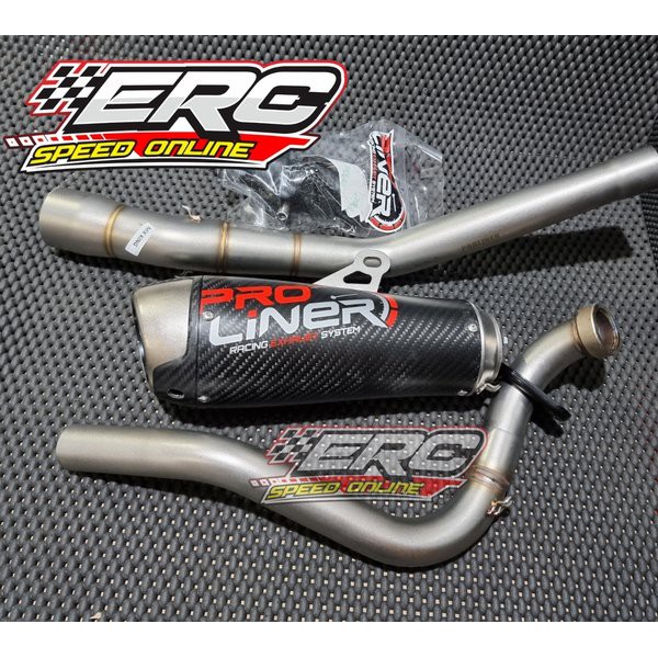 KNALPOT PRO LINER MX KING TR2R CARBON SHORT