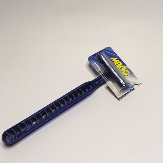 PISAU CUKUR MBRO alat cukur kumis jenggot 2 mata pisau