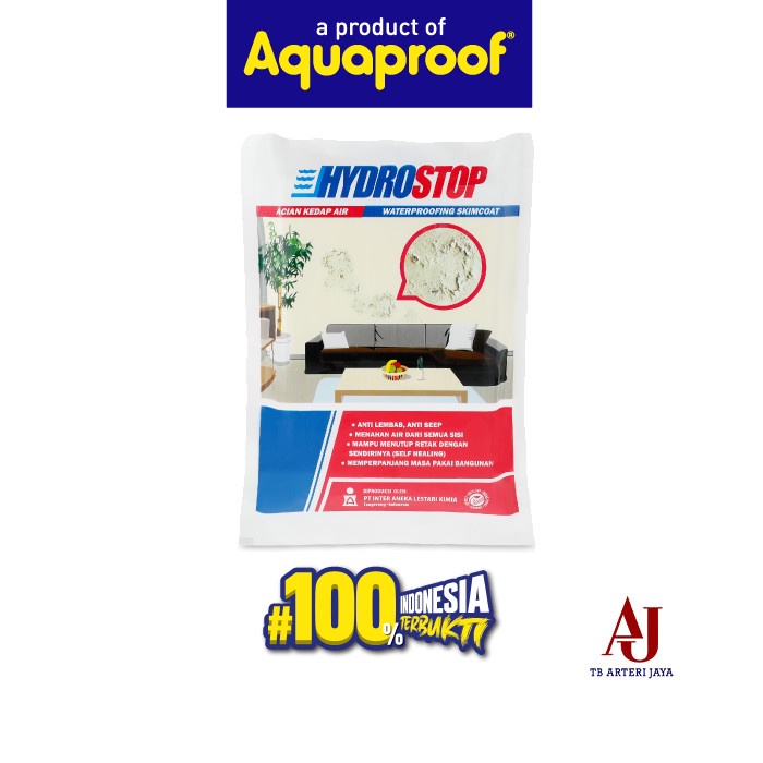 Hydrostop Semen Aci Acian Kedap Air 2 KG Hydrostop Waterproofing 2 KG