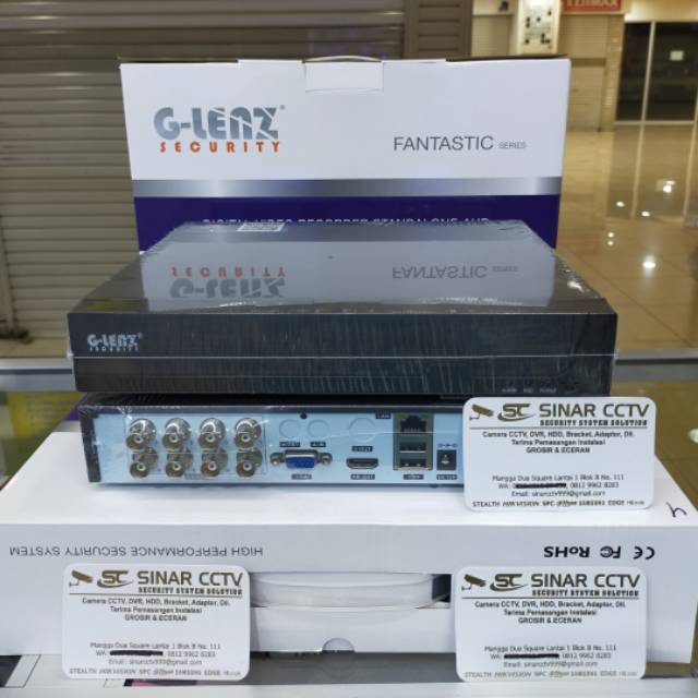 promo dvr glenz 8ch 5mp 4k
