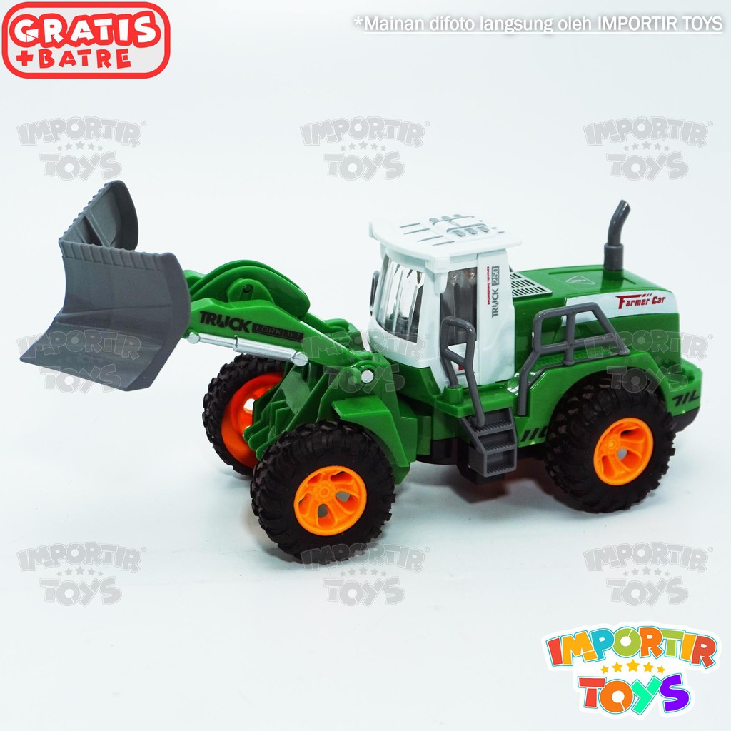 MOBIL Remote Control TRUK KEBUN SUPER KEREN (LAMPU) &quot;FARM TRUCK&quot; IMPORT Berkualitas