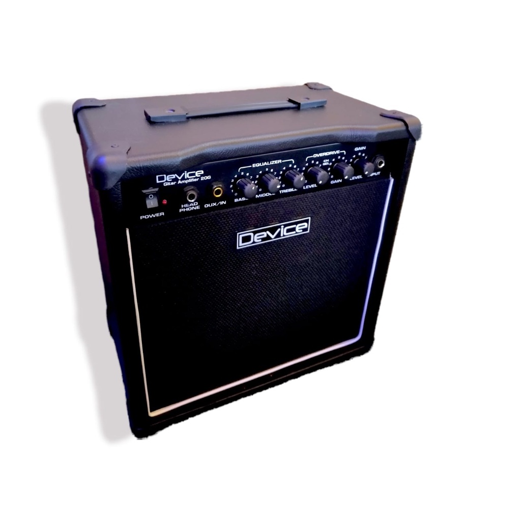 Ampli Gitar Device 8inc 20G Warna Hitam