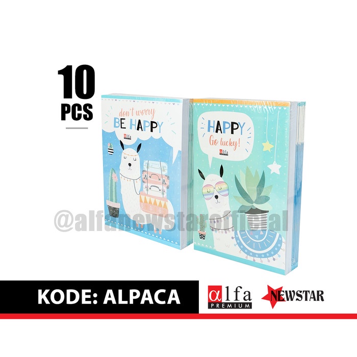 

Terlaku Buku Tulis 38 Lembar Newstar - ALPACA