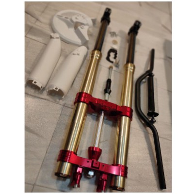 SHOCKBREAKER USD REALJUMP PNP KLX 150 SUPERMOTO DAN TRAIL