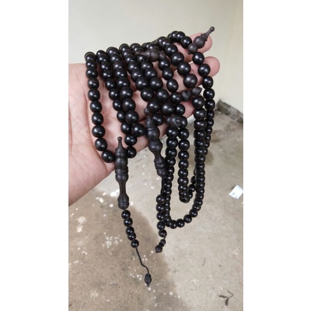 Tasbih kelor hitam asli tasbih kelor hitam tasbih galih kelor bkan gaharu nogosari secang galih asem CLW