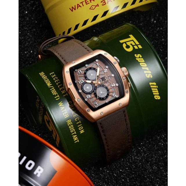 Jam Tangan Pria T5 3720G Original