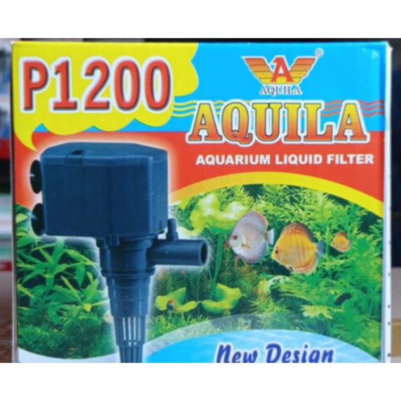 Aquila P1200 Mesin Pompa Air Filter Celup Aquarium Akuarium P 1200
