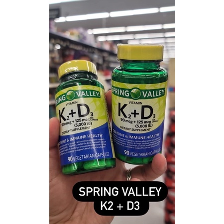 Spring Valley Vitamin K2+D3
