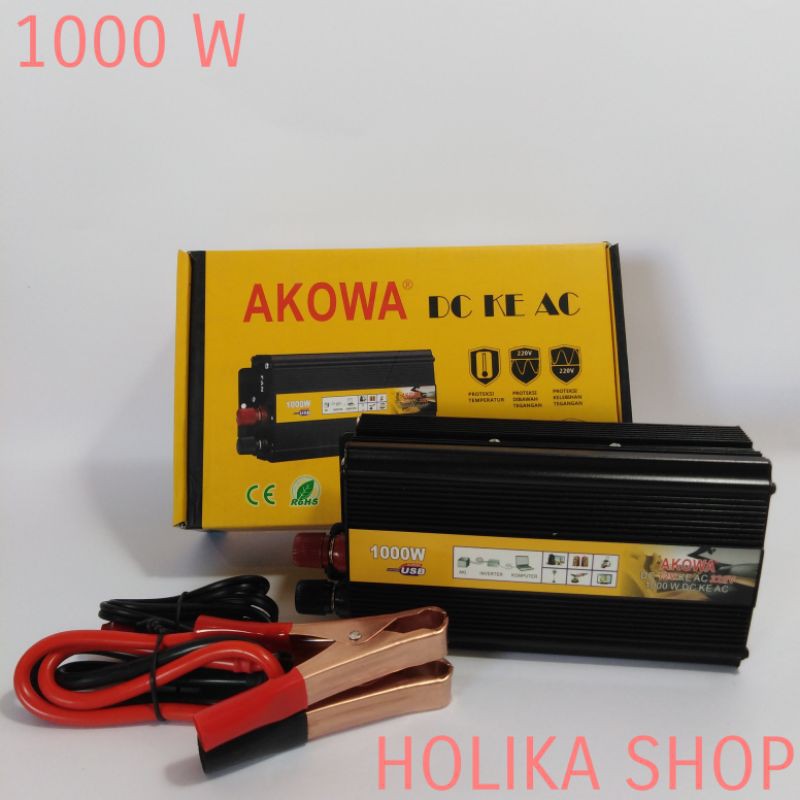 Inverter Akowa 1000 W ( DC ke AC)