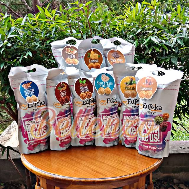 

READY STOCK Eureka Popcorn signature vacum pack 140gr murah!