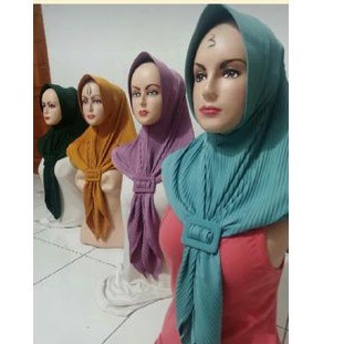 HIJAB PLISKET INSTAN GESPER*@*PLISKET INSTAN*$*PLISKET GESPER