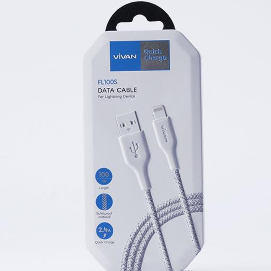 Kabel Data Vivan FRC/RFM/RFL100s - Blue, Grey, White