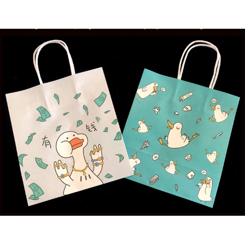 

SALE paper bag angsa cute fancy paper kantong kado flaminggo tosca island