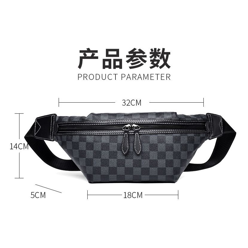 Waist Bag Pria Tas Pinggang Selempang Import Original