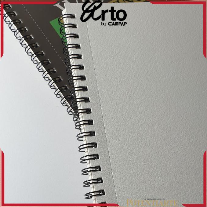 

Terbaru Kertas Cat Air Arto A4 Wire Bound Watercolor Paper Sketchbook - CELLULOSE 200gm