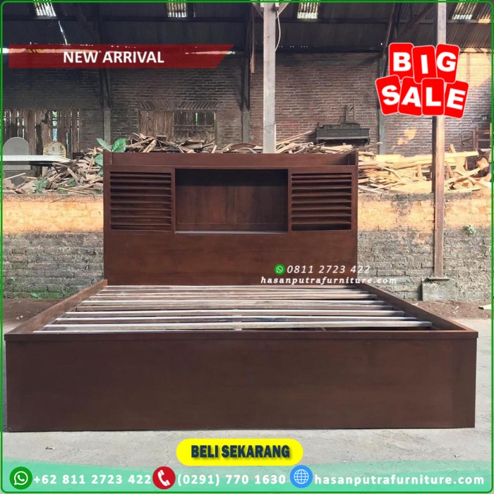 dipan tempat tidur ukuran 160 x 200