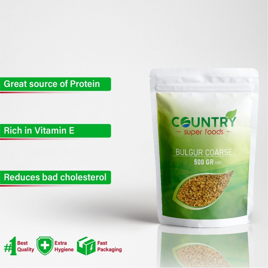 

[ 500 gr ] Bulghur Coarse | Bulgur Kasar - 500gr