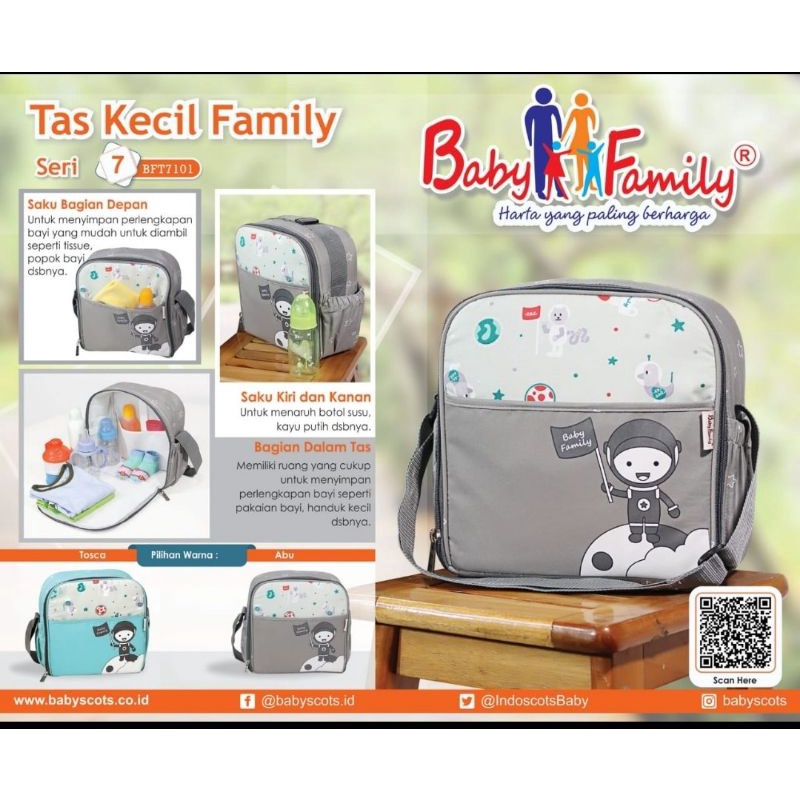 Tas Baby Family BFT7101 (Kecil), BFT7201 (Sedang), BFT7301 (Besar)