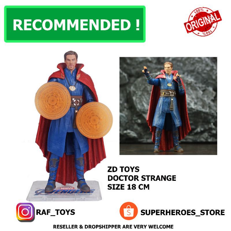 ZD Toys Action Figure Doctor Strange avengers mainan