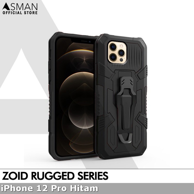 Asman Case iPhone 12 Pro Zoid Ruged Armor Premium